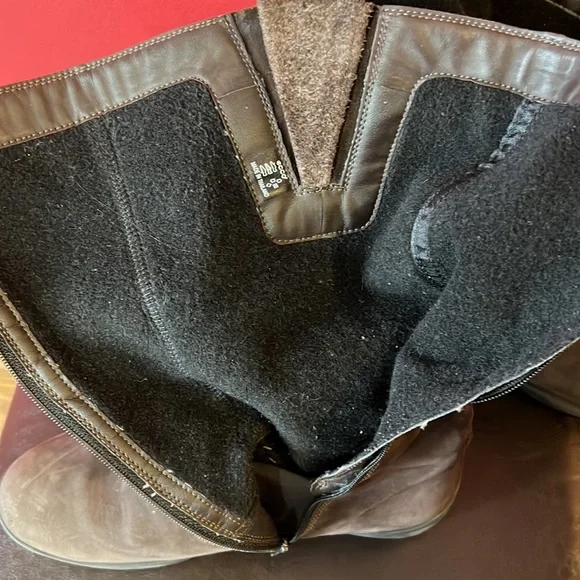 Ecco Gortex Leather Boot Size 39 (8/8.5) - Picture 8 of 12